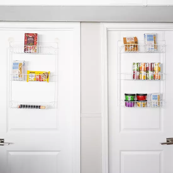 Portsmouth Home 5-Foot Over The Door Storage Rack 5 Portsmouth Home 5-Foot Over The Door Storage Rack - Image 3