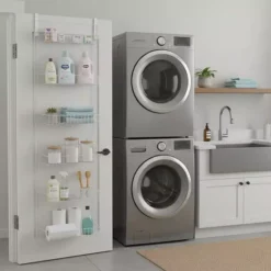 Portsmouth Home 5-Foot Over The Door Storage Rack 14 Portsmouth Home 5-Foot Over The Door Storage Rack -Storage And Cleaning 10591811 CC ALT3