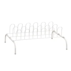 Household Essentials 9-Pair Wire Shoe Rack