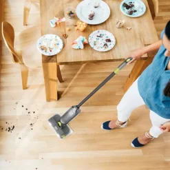 Shark® VACMOP Pro Cordless Hard Floor Vacuum Mop With Led Headlights, 4 Disposable Pads & 12-oz. Cleaning Solution, Charcoal Gray (VM252) 24 Shark® VACMOP Pro Cordless Hard Floor Vacuum Mop With Led Headlights, 4 Disposable Pads & 12-oz. Cleaning Solution, Charcoal Gray (VM252) -Storage And Cleaning 19714856 CC ALT7