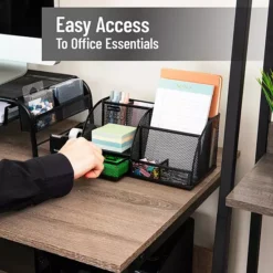 Mind Reader 7-Compartment Desk Organizer -Storage And Cleaning 21680540 CC ALT10