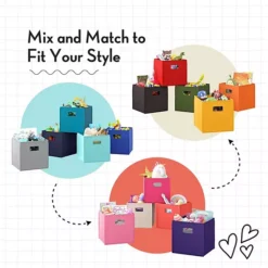 RiverRidge Kids Storage Bin 2-piece Set -Storage And Cleaning 2416382 ALT4