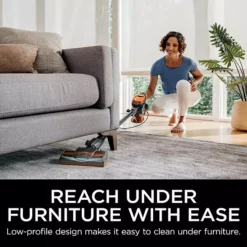 Shark® Rocket® Ultra-Light Corded Bagless Stick Vacuum For Carpet And Hard Floor Cleaning With Swivel Steering, Detachable Hand Vacuum, Convenient Storage, And Easy-Empty Dustcup (HV301) -Storage And Cleaning 2689076 ALT3