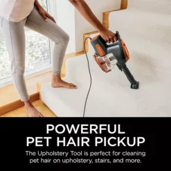 Shark® Rocket® Ultra-Light Corded Bagless Stick Vacuum For Carpet And Hard Floor Cleaning With Swivel Steering, Detachable Hand Vacuum, Convenient Storage, And Easy-Empty Dustcup (HV301) -Storage And Cleaning 2689076 ALT4