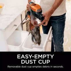 Shark® Rocket® Ultra-Light Corded Bagless Stick Vacuum For Carpet And Hard Floor Cleaning With Swivel Steering, Detachable Hand Vacuum, Convenient Storage, And Easy-Empty Dustcup (HV301) -Storage And Cleaning 2689076 ALT5