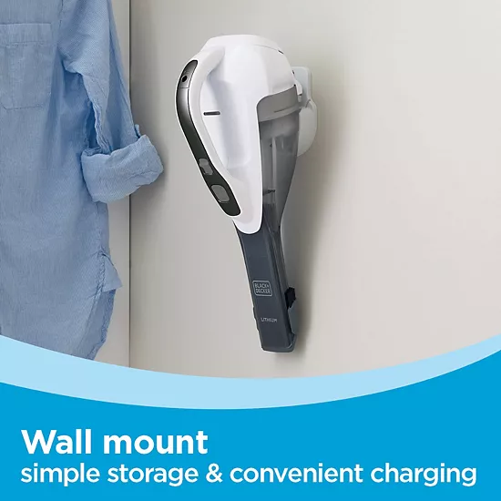 Black & Decker BLACK+DECKER™ Lithium Cordless Hand Vacuum With Scented Filter (HLVA320JS10) 7 Black & Decker BLACK+DECKER™ Lithium Cordless Hand Vacuum With Scented Filter (HLVA320JS10) - Image 5