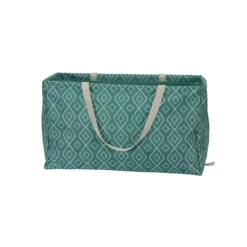 Household Essentials Krush Tote Bag -Storage And Cleaning 3047174 Teal Pattern