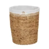 Household Essentials Water Hyacinth Basket-Hamper With Liner 2 Household Essentials Water Hyacinth Basket-Hamper With Liner -Storage And Cleaning 3456519