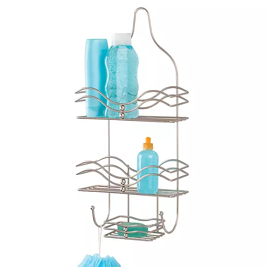 Bath Bliss Ocean Design Shower Caddy 4 Bath Bliss Ocean Design Shower Caddy - Image 2