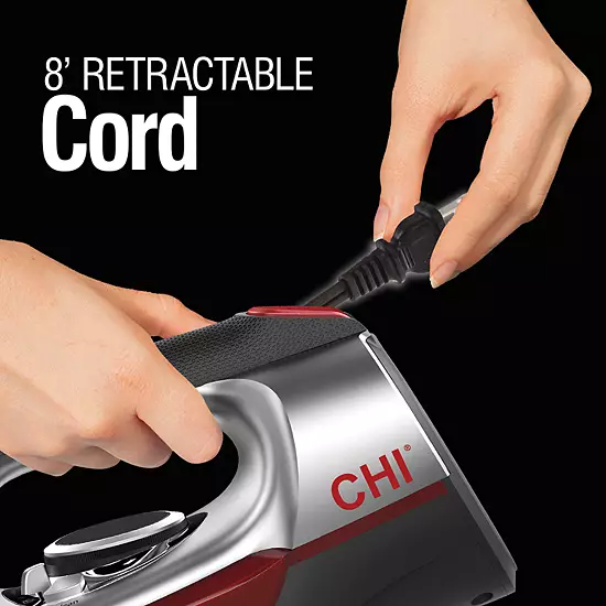 CHI Electronic Iron With Retractable Cord 6 CHI Electronic Iron With Retractable Cord - Image 5