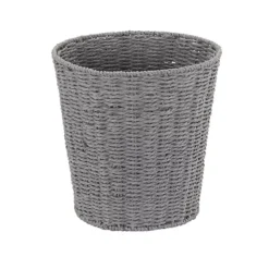 Household Essentials Wicker Wastebasket