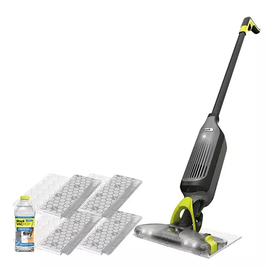 Shark® VACMOP Pro Cordless Hard Floor Vacuum Mop With Led Headlights, 4 Disposable Pads & 12-oz. Cleaning Solution, Charcoal Gray (VM252) 3 Shark® VACMOP Pro Cordless Hard Floor Vacuum Mop With Led Headlights, 4 Disposable Pads & 12-oz. Cleaning Solution, Charcoal Gray (VM252)