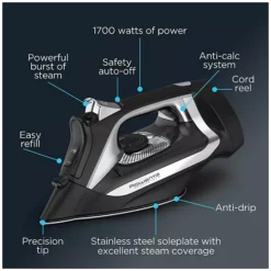 Rowenta Access Steam Cord Reel Iron -Storage And Cleaning 4348962 ALT20