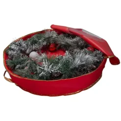 Simplify 2-Pack 36" Holiday Wreath Bag -Storage And Cleaning 4514977 ALT2