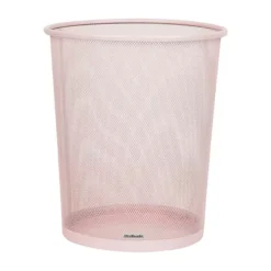 Mind Reader Garbage Waste Basket -Storage And Cleaning 4789249 Pink