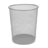 Mind Reader Garbage Waste Basket 1 Mind Reader Garbage Waste Basket -Storage And Cleaning 4789249 Silver