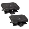 Mind Reader 2 Pack Adjustable Height Ergonomic Foot Rest -Storage And Cleaning 4789280