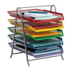 Mind Reader Desk Organizer With 5 Sliding Trays -Storage And Cleaning 4789684 ALT3