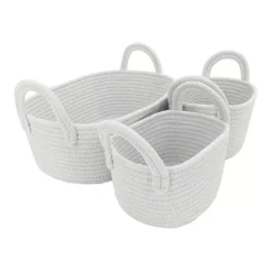 Sonoma Goods For Life® 3-Pack Rope Storage Baskets -Storage And Cleaning 49904751 CC ALT3