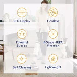 Tineco IFloor 3 Complete Cordless Wet/Dry Vacuum With Accessory Pack -Storage And Cleaning 5095200 ALT8