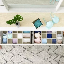 Household Essentials Narrow Drawer Organizer Tray 2-Pack -Storage And Cleaning 5132218 ALT5