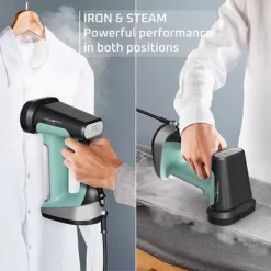 Rowenta Pure Force 2-in-1 Handheld Steamer And Iron 17 Rowenta Pure Force 2-in-1 Handheld Steamer And Iron -Storage And Cleaning 52348477 CC ALT3