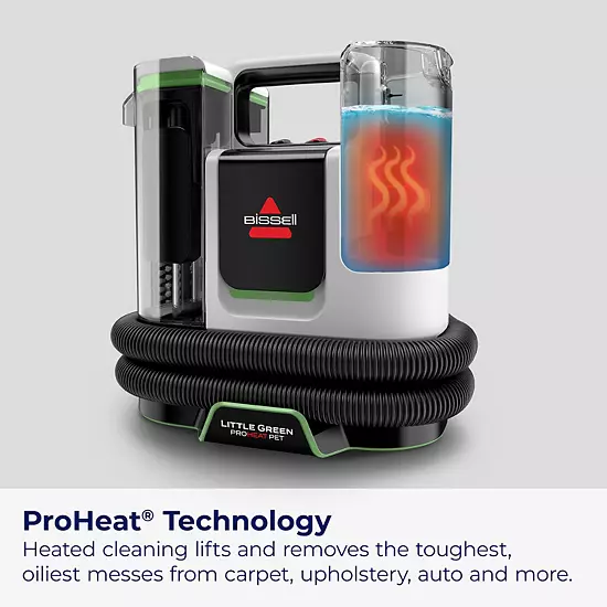 BISSELL Little Green ProHeat Pet Carpet Cleaner (3969) 5 BISSELL Little Green ProHeat Pet Carpet Cleaner (3969) - Image 3