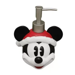 St. Nicholas Square® Disney's Mickey Mouse Holiday Soap Pump -Storage And Cleaning 52958854 CC ALT4