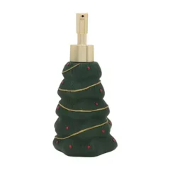St. Nicholas Square® Tree Shaped Holiday Soap Pump -Storage And Cleaning 52958856 CC ALT2