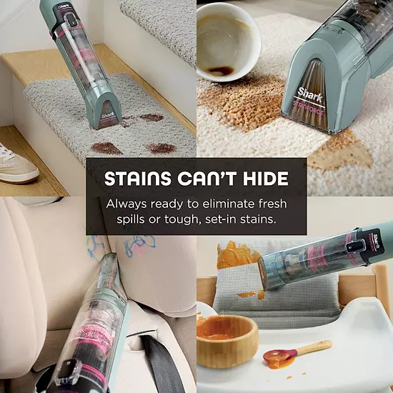Shark® StainForce Portable Spot & Stain Cleaner With Dual-Activated Cleaning Solution - HX101 13 Shark® StainForce Portable Spot & Stain Cleaner With Dual-Activated Cleaning Solution - HX101 - Image 11