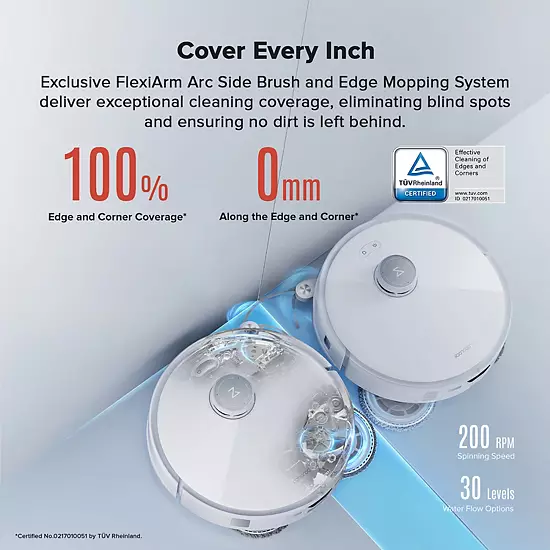 Roborock Qrevo Curv Robot Vacuum & Mop 10 Roborock Qrevo Curv Robot Vacuum & Mop - Image 8