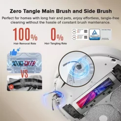 Roborock Qrevo Curv Robot Vacuum & Mop 22 Roborock Qrevo Curv Robot Vacuum & Mop -Storage And Cleaning 53049899 CC ALT6