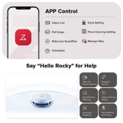 Roborock Qrevo Curv Robot Vacuum & Mop 24 Roborock Qrevo Curv Robot Vacuum & Mop -Storage And Cleaning 53049899 CC ALT8