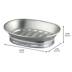 IDesign 2-pc. Bar Soap Dish Holder Set 8 IDesign 2-pc. Bar Soap Dish Holder Set -Storage And Cleaning 53631879 CC ALT2