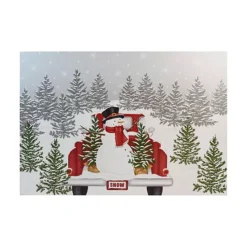 St. Nicholas Square® Large Flip Top Snowman Storage Box -Storage And Cleaning 54168983 CC ALT4