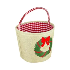Merry And Bright Wreath Storage Bin With Handle -Storage And Cleaning 54172851 CC ALT3