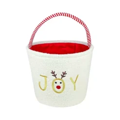 Merry And Bright Joy Storage Bin With Handle -Storage And Cleaning 54172852 CC ALT2