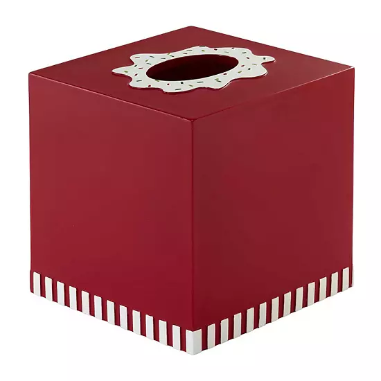 Avanti Gingerbread Man Tissue Box Cover 4 Avanti Gingerbread Man Tissue Box Cover - Image 2