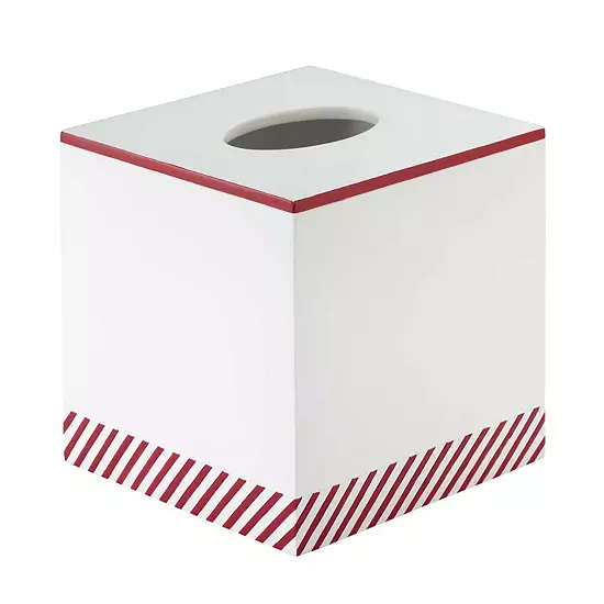 Avanti Peppermint Nutcracker Tissue Box Cover 4 Avanti Peppermint Nutcracker Tissue Box Cover - Image 2