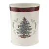 Spode Christmas Tree Tartan Wastebasket