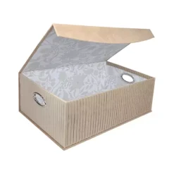 Belle Maison Large Flip-Top Velvet Storage Box -Storage And Cleaning 54948917 CC ALT4