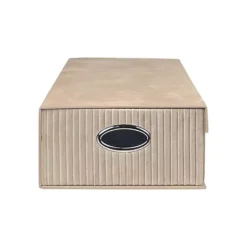 Belle Maison Medium Flip-Top Velvet Storage Box -Storage And Cleaning 54948930 CC ALT3