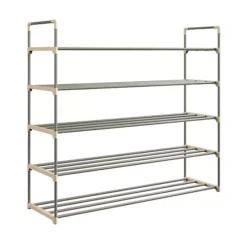 Hastings Home 5-Tier 30 Pair Shoe Storage Rack