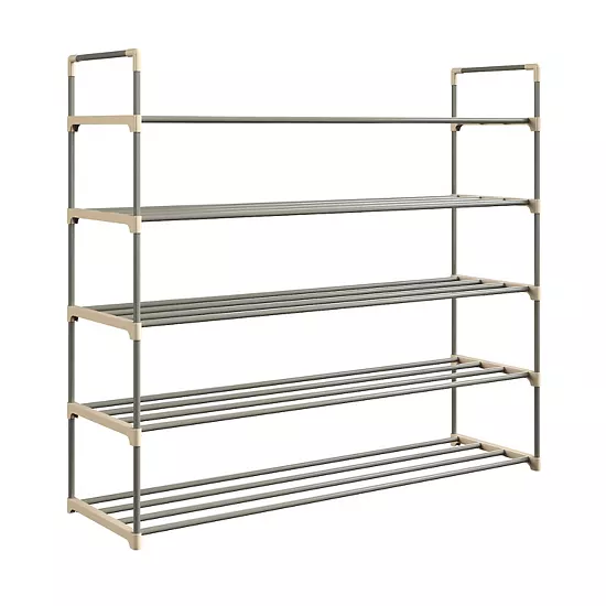 Hastings Home 5-Tier 30 Pair Shoe Storage Rack 3 Hastings Home 5-Tier 30 Pair Shoe Storage Rack