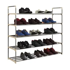 Hastings Home 5-Tier 30 Pair Shoe Storage Rack 11 Hastings Home 5-Tier 30 Pair Shoe Storage Rack -Storage And Cleaning 5615881 ALT2