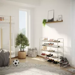 Hastings Home 5-Tier 30 Pair Shoe Storage Rack 12 Hastings Home 5-Tier 30 Pair Shoe Storage Rack -Storage And Cleaning 5615881 ALT3