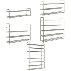 Hastings Home 5-Tier 30 Pair Shoe Storage Rack 14 Hastings Home 5-Tier 30 Pair Shoe Storage Rack -Storage And Cleaning 5615881 ALT5