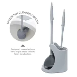 Bath Bliss 2-in-1 Bowl Brush & Plunger -Storage And Cleaning 5739541 ALT7