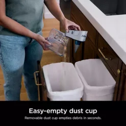 Shark® Stratos DuoClean PowerFins HairPro With Self-Cleaning Brushroll Corded Stick Vacuum (HZ3002) -Storage And Cleaning 5798565 ALT91