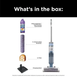 Shark® HydroVac Cordless Pro XL 3-in-1 Vacuum, Mop & Self-Cleaning System (WD201) -Storage And Cleaning 5807385 ALT91